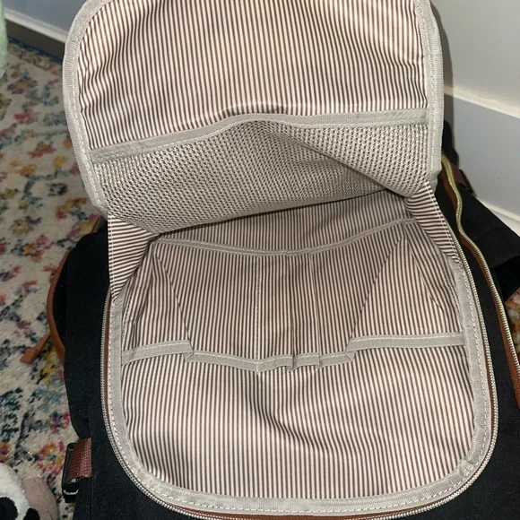 Lovevook Women's Black and Brown Backpack - Picture 3 of 11